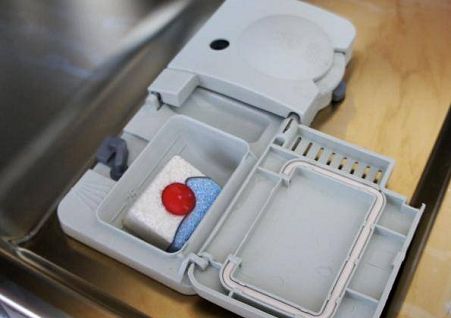 Не растворяется таблетка в посудомоечной машине Bosch