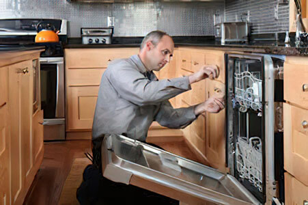 Установка посудомоечной машины Bosch