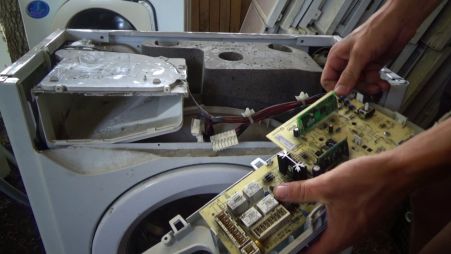 Ремонт платы управления стиральной машины Bosch
