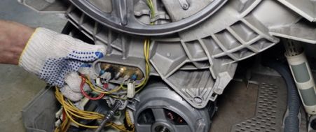 Замена двигателя стиральной машины Bosch