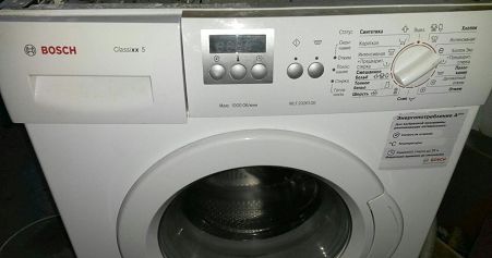 Не включается стиральная машина Bosch 5